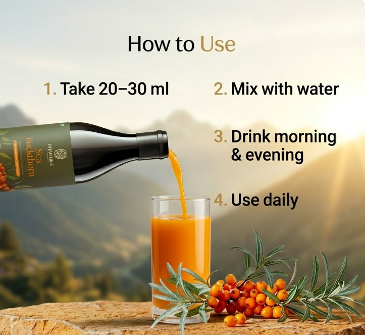 Dhartika Sea Buckthorn Juice 500ml