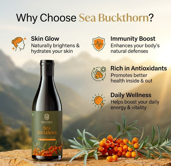 Dhartika Sea Buckthorn Juice 500ml