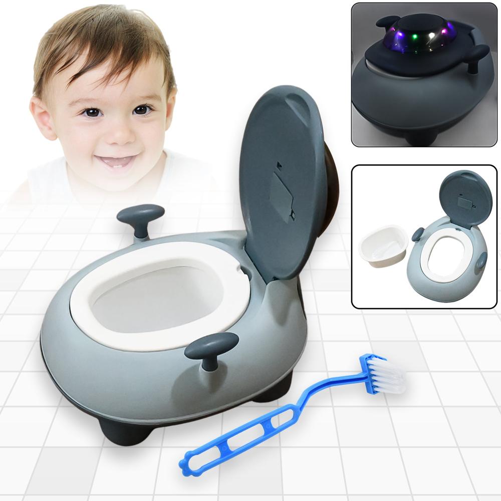 Baby Portable Lighting & Music Baby Potty Seat  Chair For  Potty Seat For 1+ Year Child - Material: Plastic