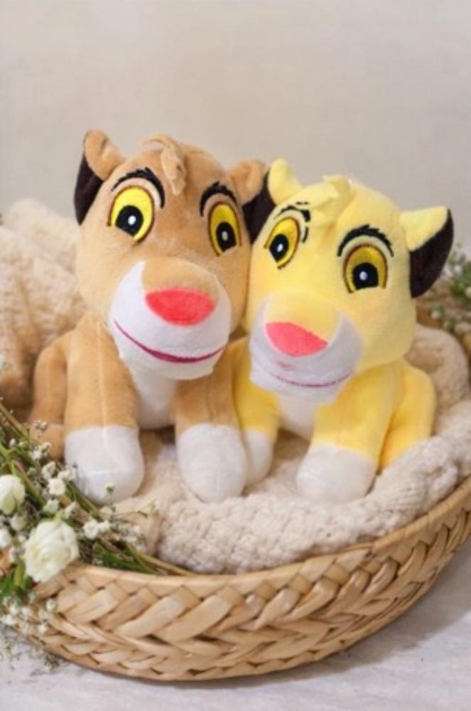 Simba Lion Soft Toy - Color: Golden Yellow