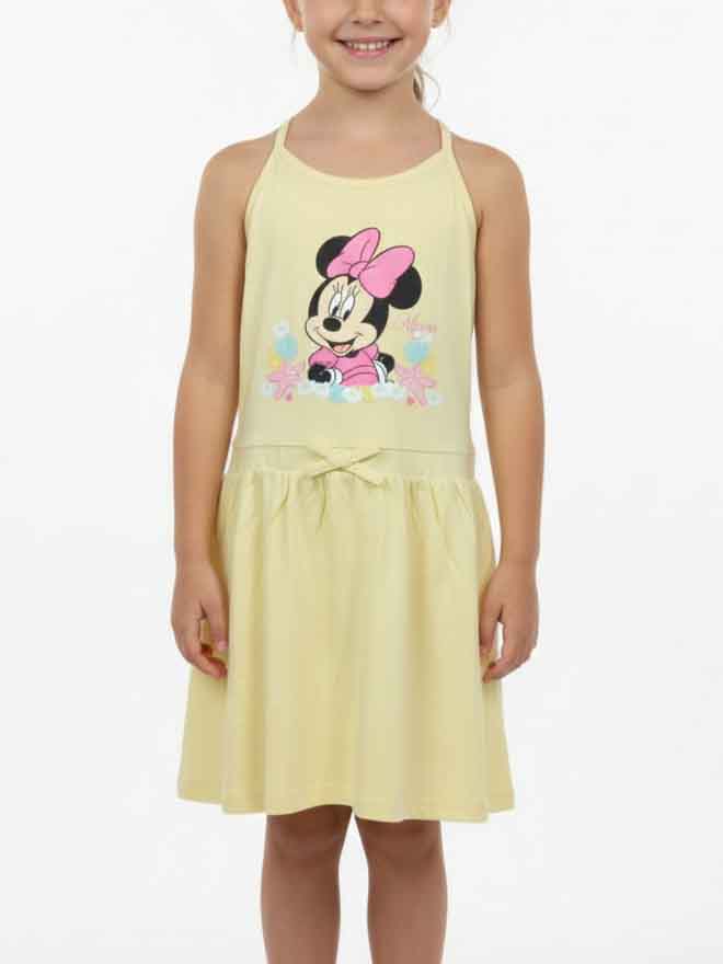 G22205 | Character Printed Girls Dress