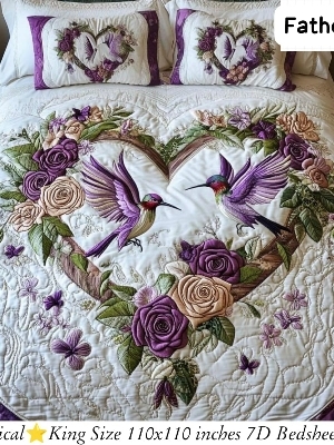 Digital print 110*110 double bedsheet