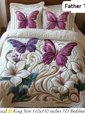 Digital print double bedsheet