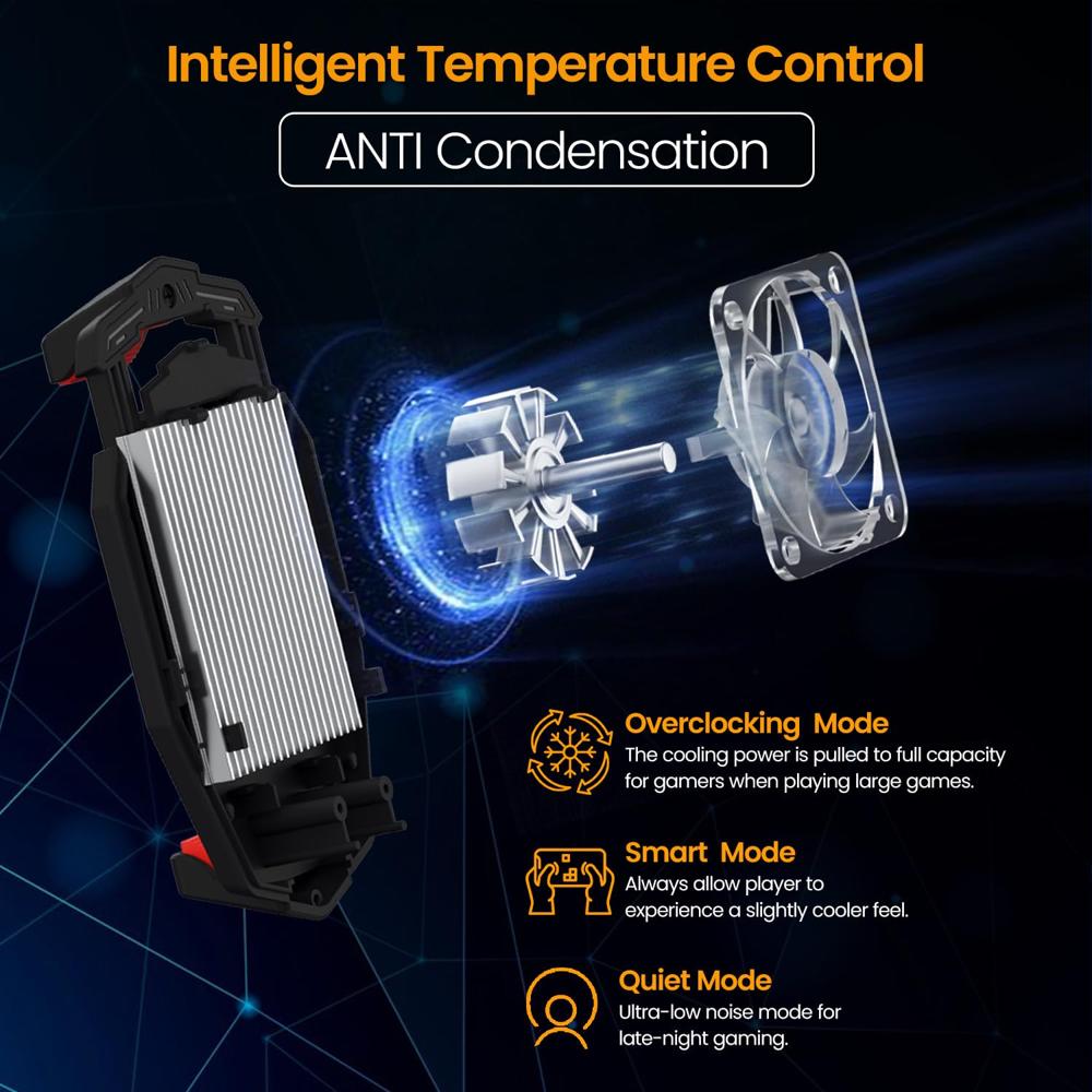 Portronics Coolpluse Instant Mobile Cooler With Radiator Cooling Technology, 3 Cooling