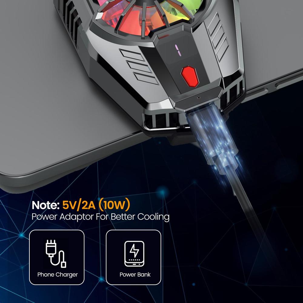 Portronics Coolpluse Instant Mobile Cooler With Radiator Cooling Technology, 3 Cooling