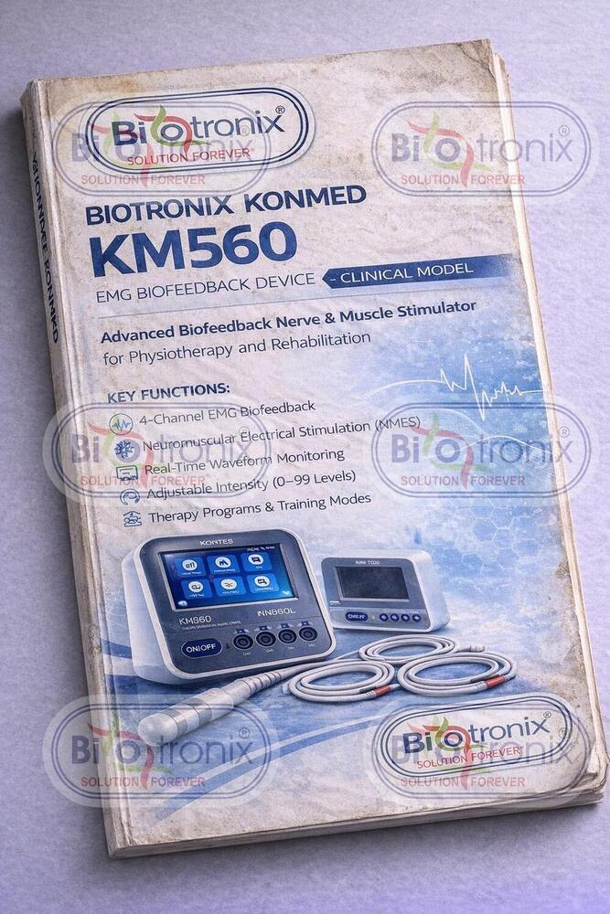 Konmed KM-560 4 Channel Physiotherapy Biofeedback mahine