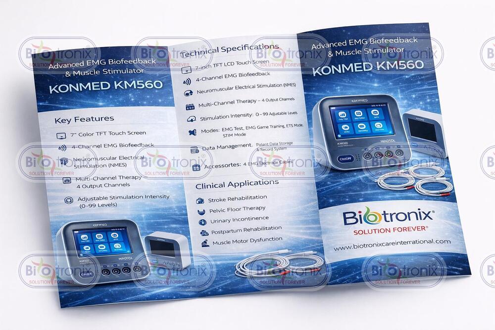 Konmed KM-560 EMG Biofeedback Machine with Multi Channel Output