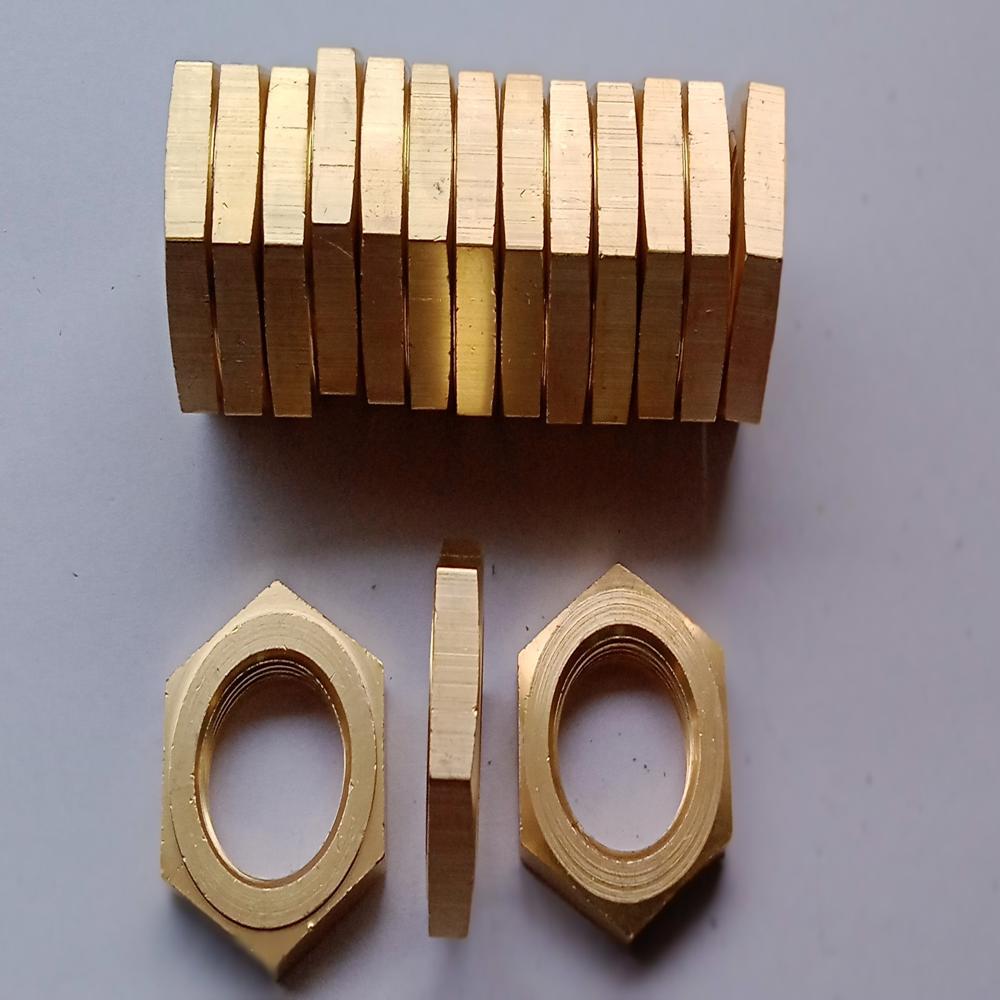 Brass Check Nuts