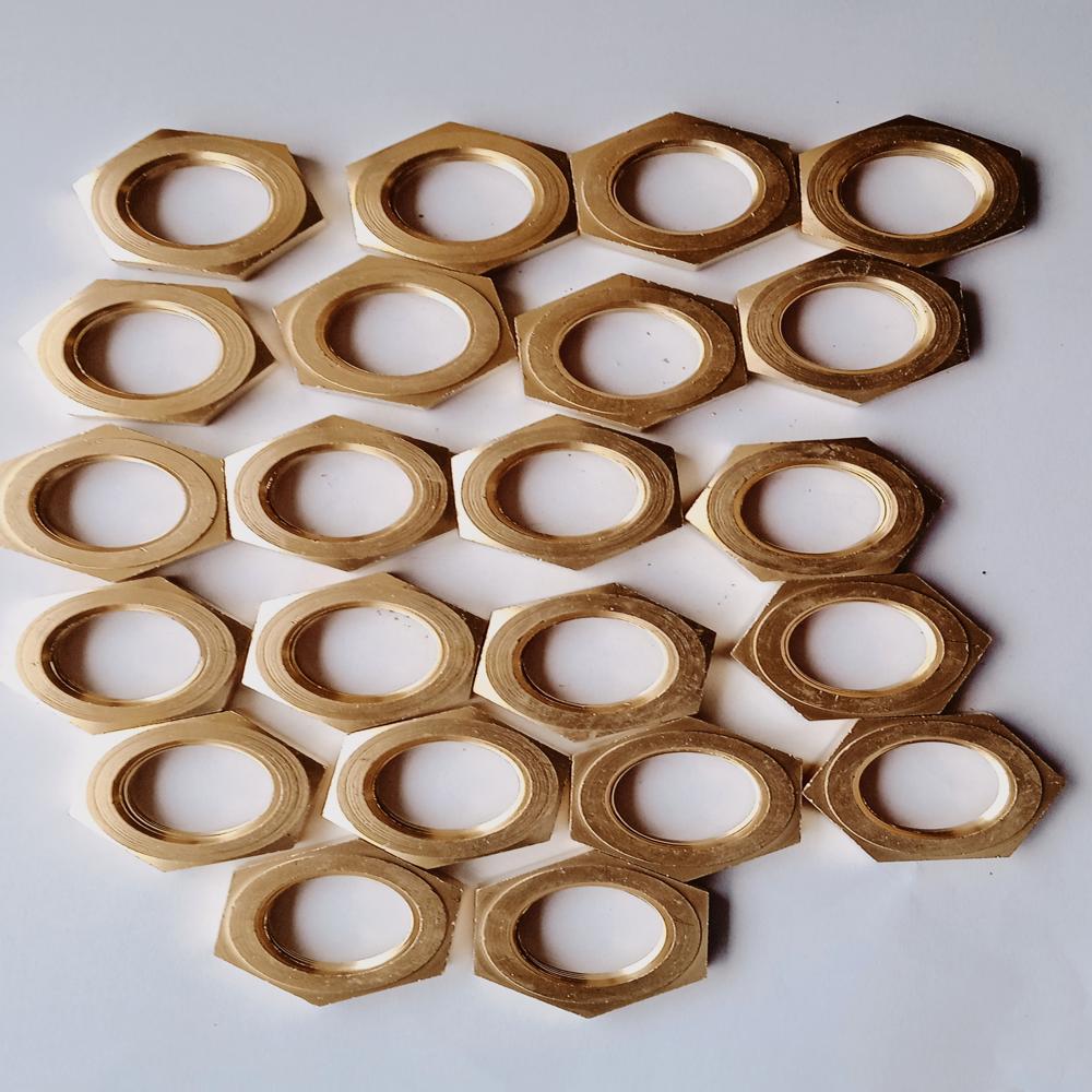 Brass Check Nuts