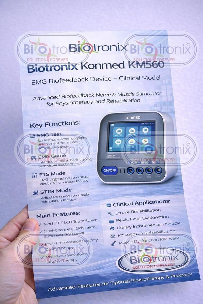 Konmed KM-560 Physiotherapy EMG Biofeedback with Rehab Programs