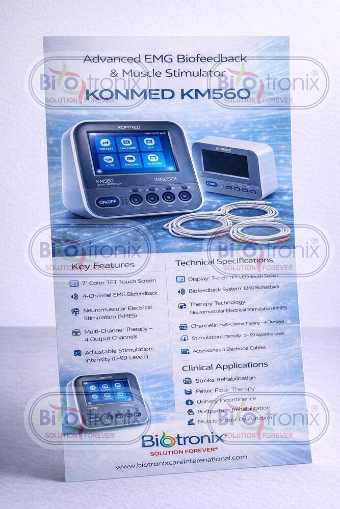 Konmed KM-560 Physiotherapy EMG Biofeedback with Rehab Programs