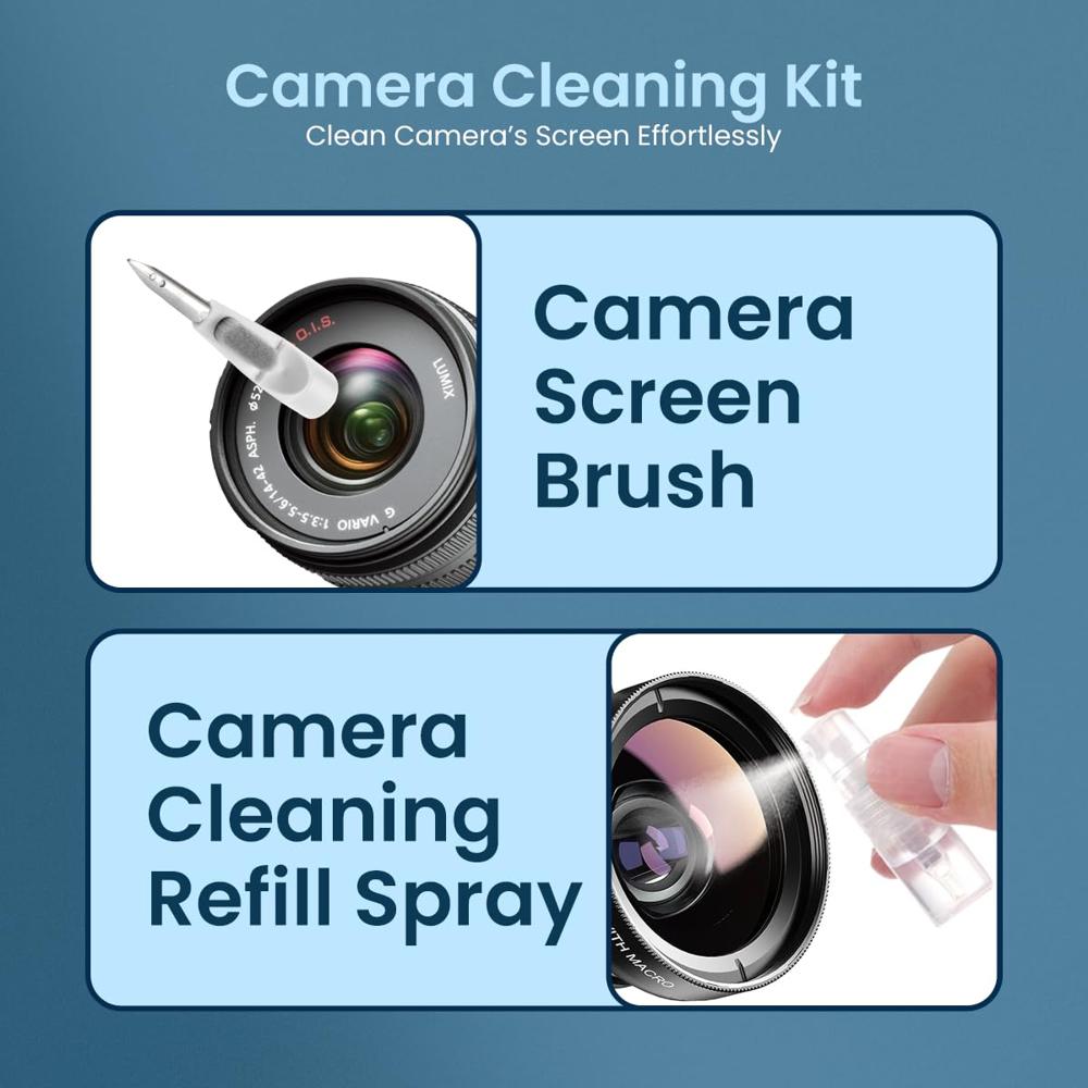 Portronics Clean P 10 in 1 Screen Cleaner Multipurpose Device Cleaning Kit for