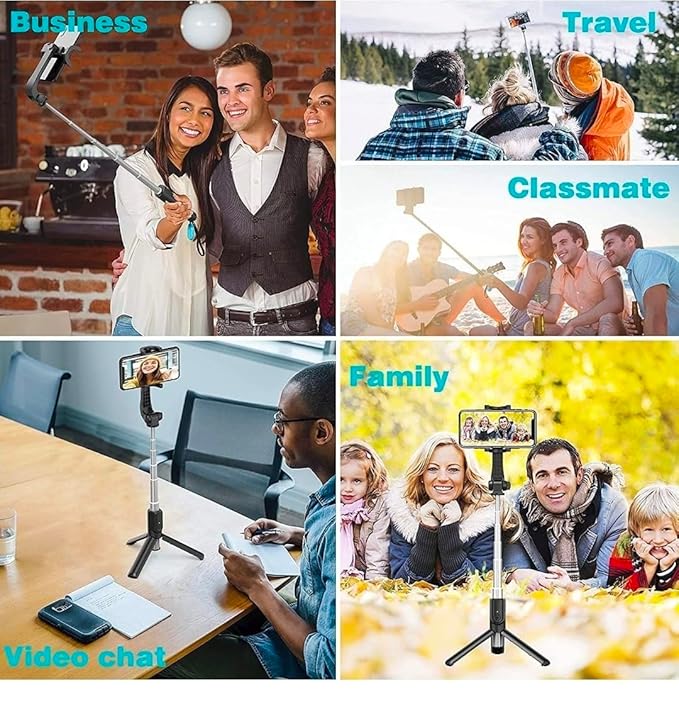 Selfie Stick R1 with Tripod Stand