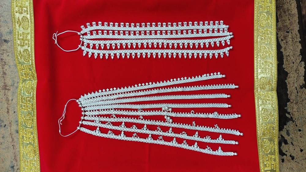 Silver Anklets