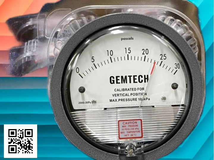 GEMTECH DIFFERENTIAL PRESSURE GAUGE In Industrial Housing Colony Andhra Pradesh