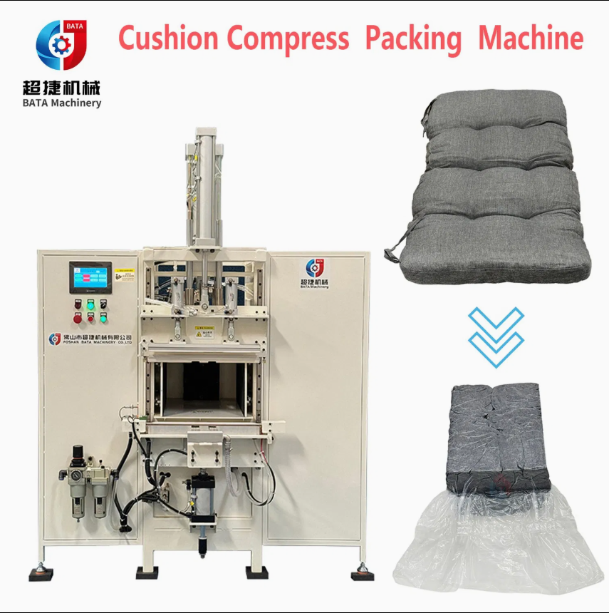 Sofa Cushion Compressing Press Packaging Machine
