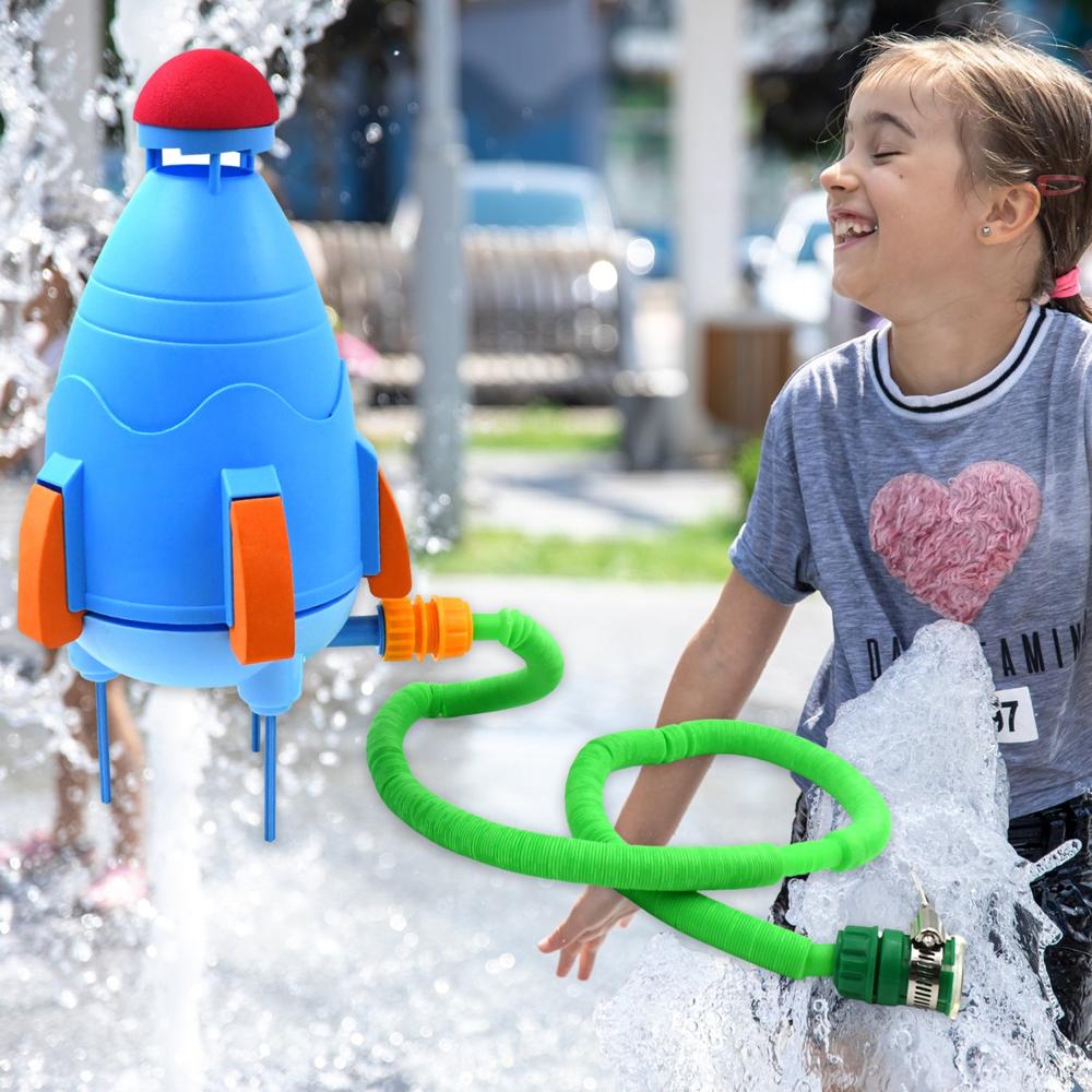 Spri-nkler Roc-ket Launcher Summer Toys for Kids (1 Set)