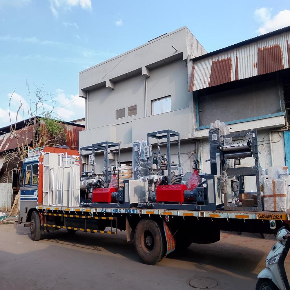 FI-S45-S Stand Type Single Die Extruder Machine