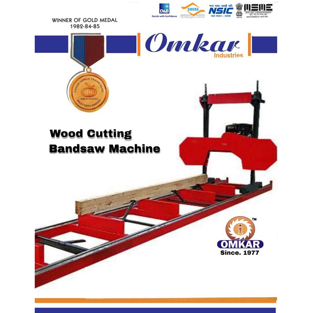 Wood Cutting Bandsaw Machine