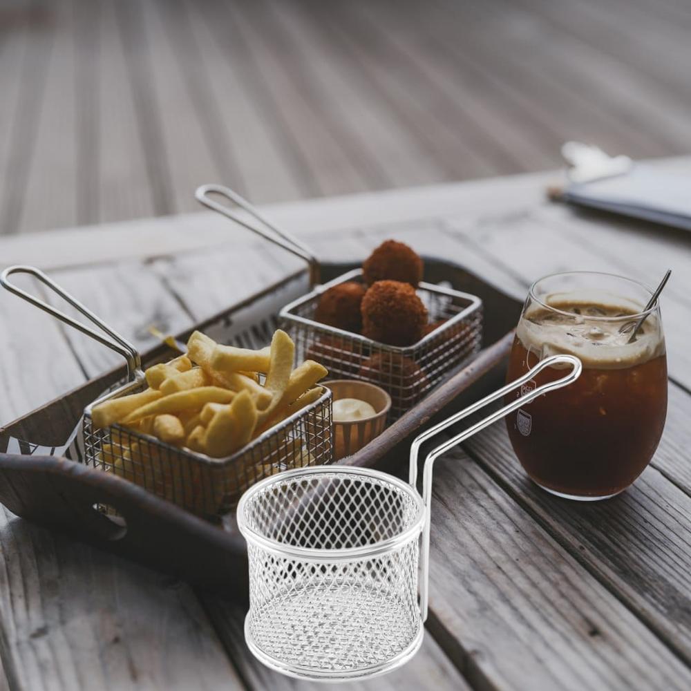 ROUND SERVING BASKET