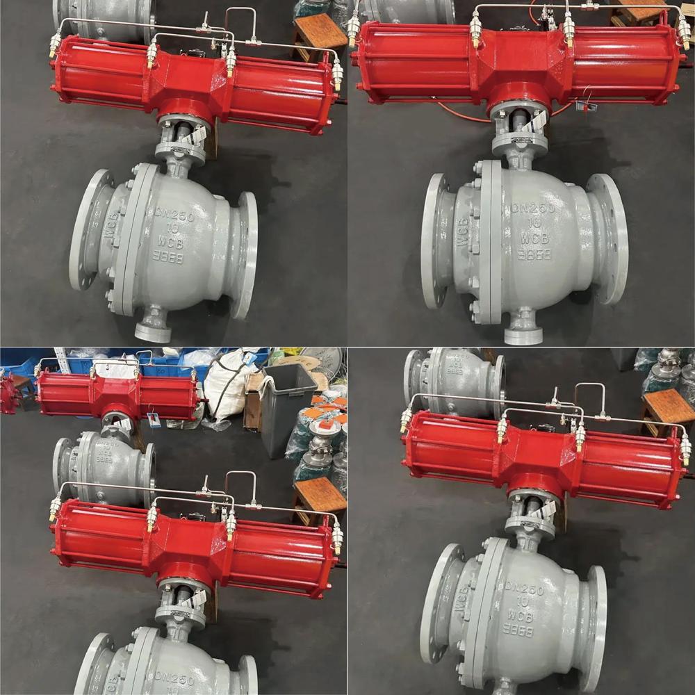 Pneumatic High Pressure Fixed Ball Valve, Forged Steel, 150lb-4500lb, Explosion-Proof, Wcb Carbon Steel/CF8 CF3 Stainless Steel, OEM Customized