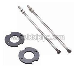 फ्लैंज और एसएस रॉड्स