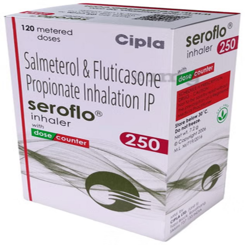 Seroflo 250 Inhaler, Salmeterol Fluticasone Propionate Inhalation Medicine