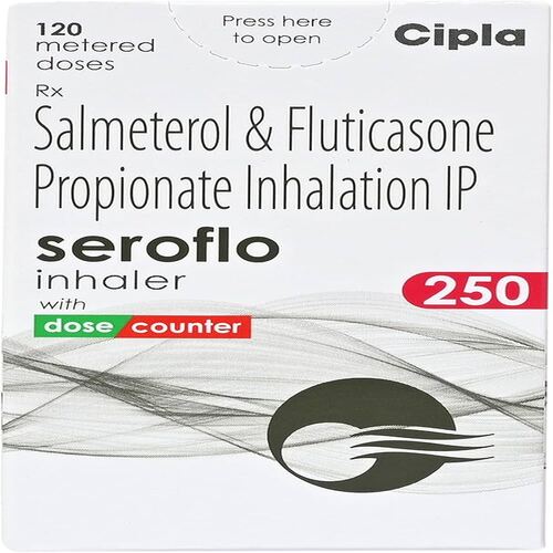 Seroflo 250 Inhaler, Salmeterol Fluticasone Propionate Inhalation Medicine