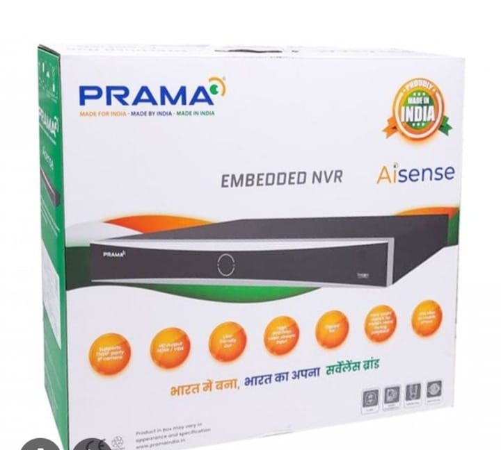 PRAMA 4CH NVR PT-NRAS2A04-K1