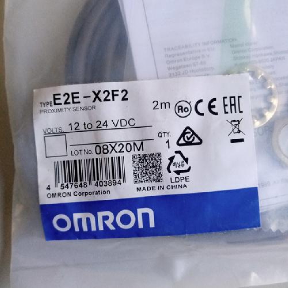 E2e-x2f2 Omron Proximity Sensor - Application: Industrial