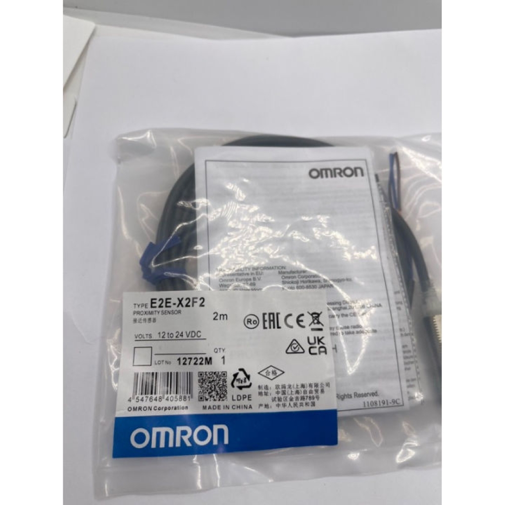 E2e-x2f2 Omron Proximity Sensor - Application: Industrial