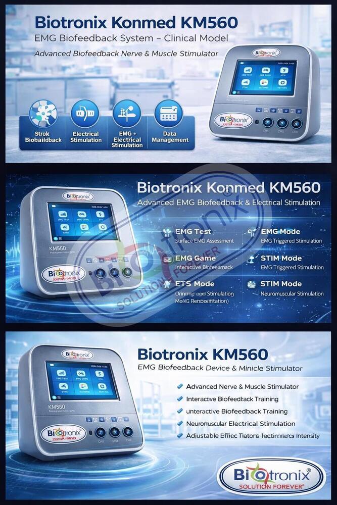 Konmed KM-560 EMG Biofeedback Device with Muscle Reeducation