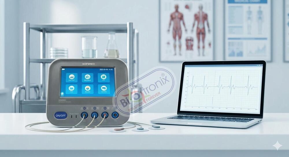 Konmed KM-560 Physiotherapy Biofeedback Device with Clinical Programs