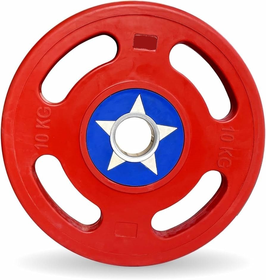 Rubber Steel Weight Plate - Features: Anti-Slip