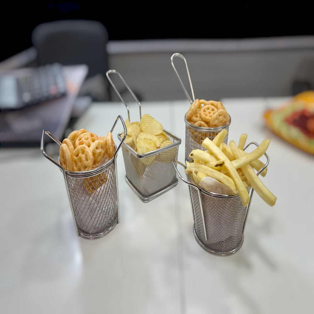 FRENCH FRIES SERVING BASKET