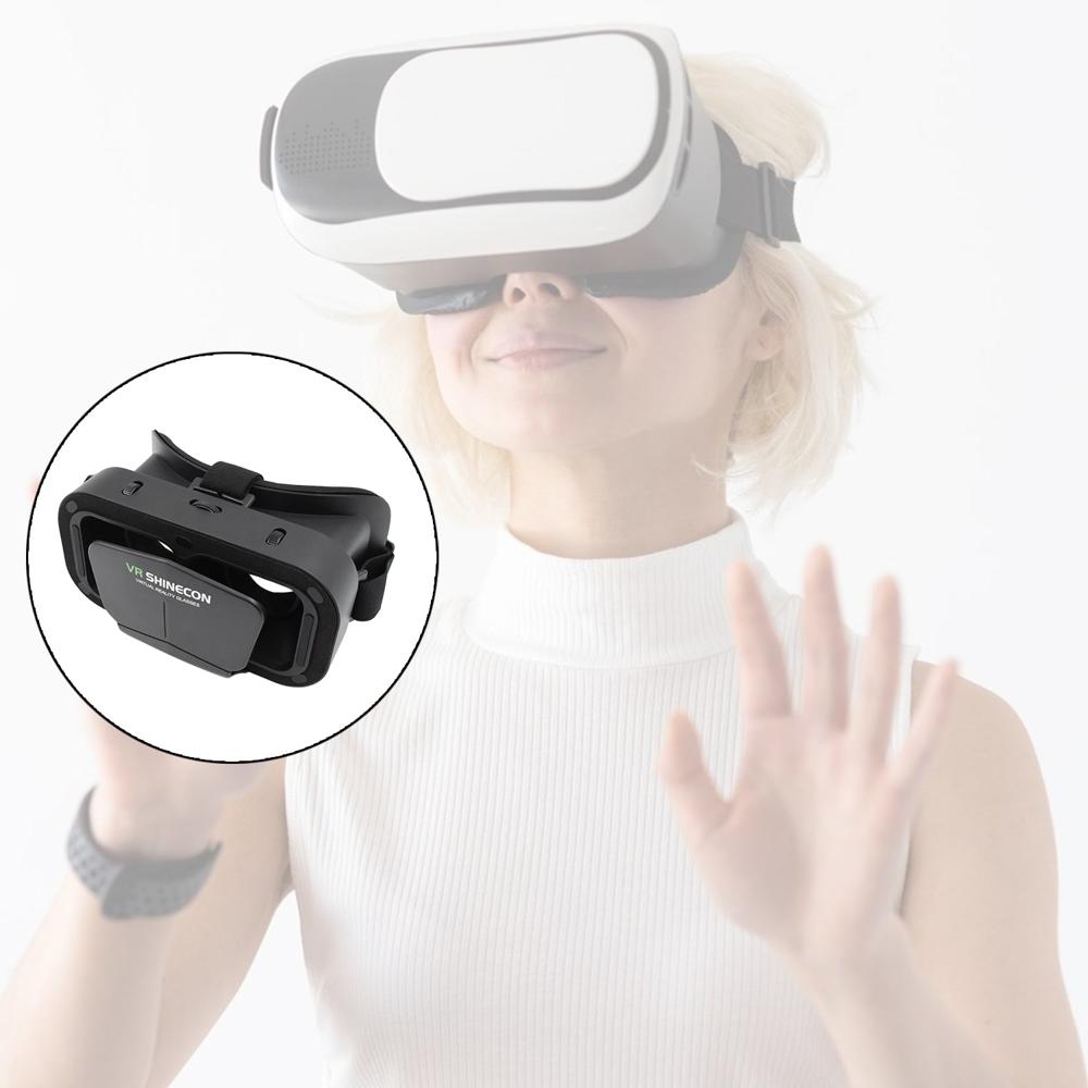 3d Vr Box Headset Compatible (1 Pc) - Color: Mix