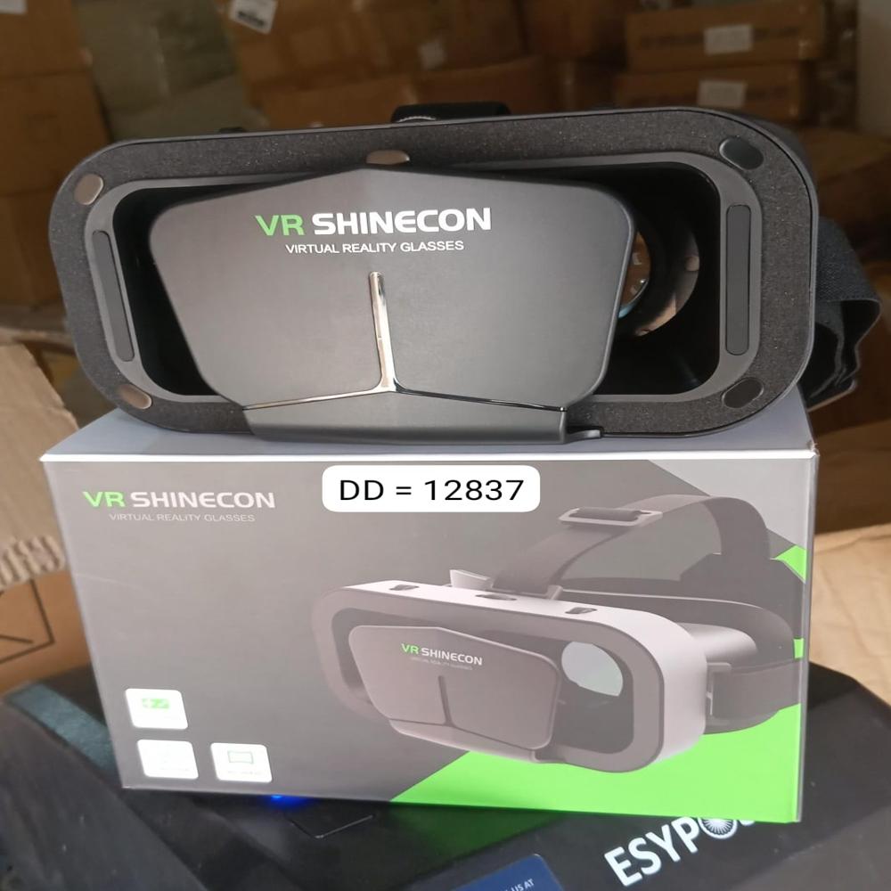 3d Vr Box Headset Compatible (1 Pc) - Color: Mix