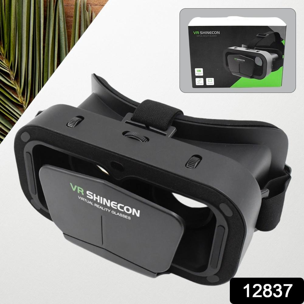3d Vr Box Headset Compatible (1 Pc) - Color: Mix
