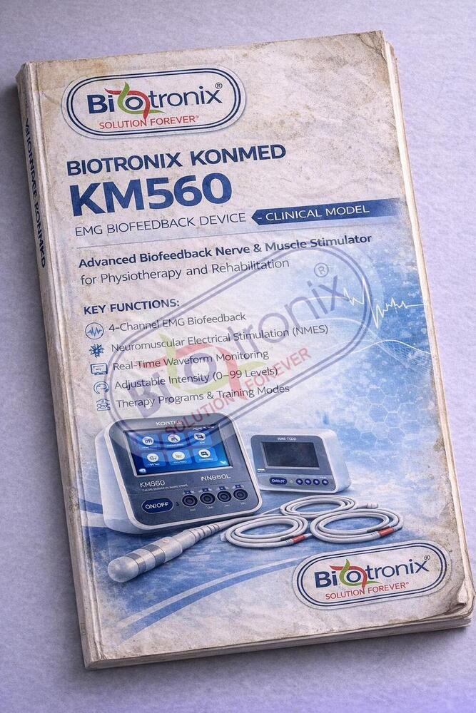 Konmed KM-560 EMG Biofeedback Device with Multi Therapy Settings