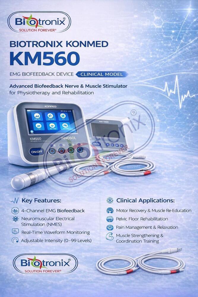 Konmed KM-560 4 Channel EMG Biofeedback System with Monitoring