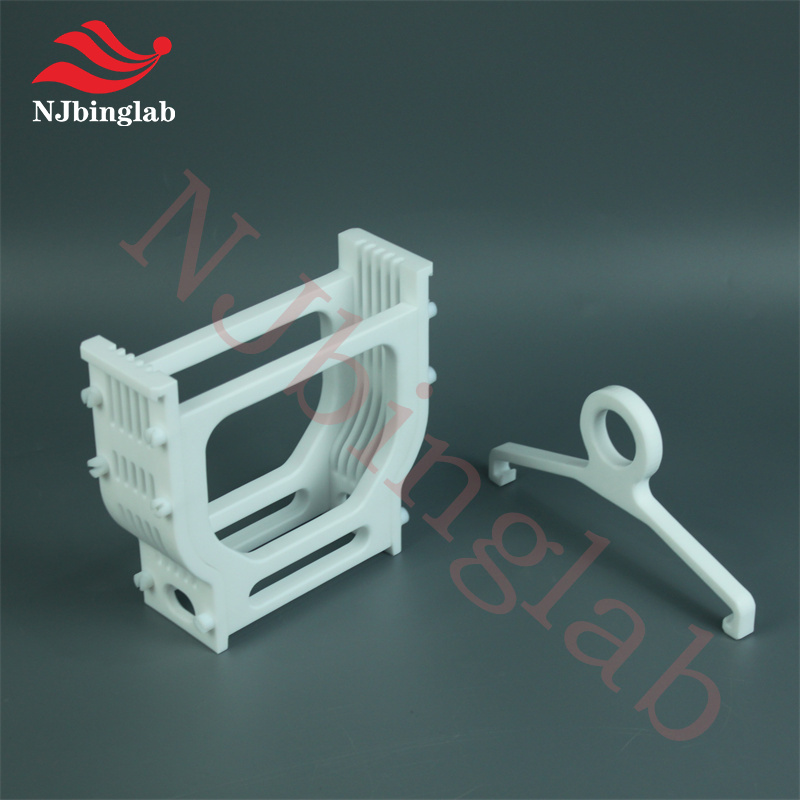 PTFE wafer cassette, for 4