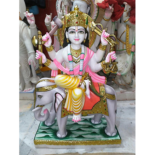 Vishwakarma marble statue