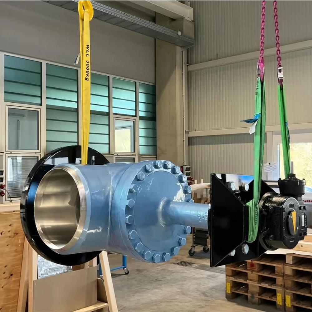 High Temperature Ball Valve/Heat-Resistant Ball Valve High Temperature Alloy Flange Electric Floating Ball Type Steam/Flue Gas ANSI API 