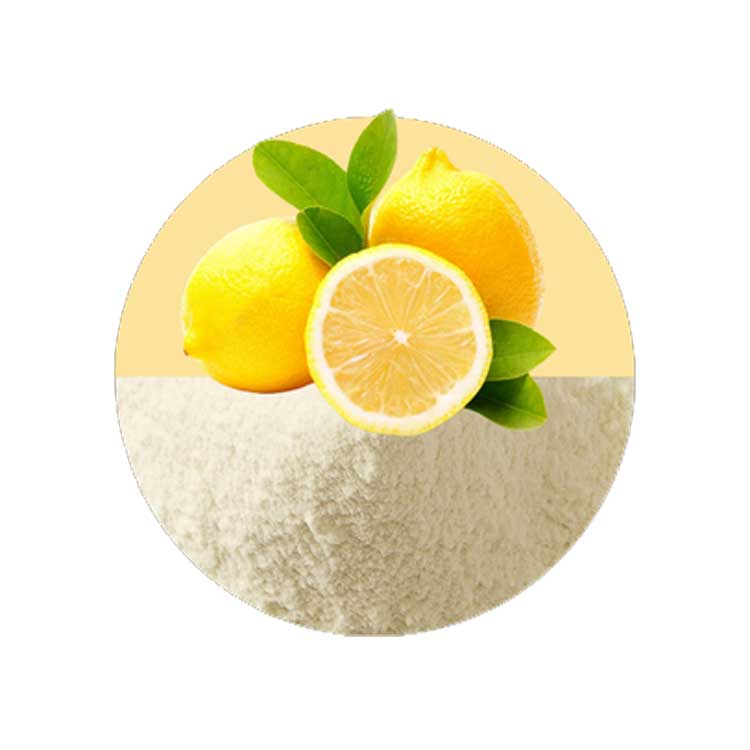 Spray dried lemon powder