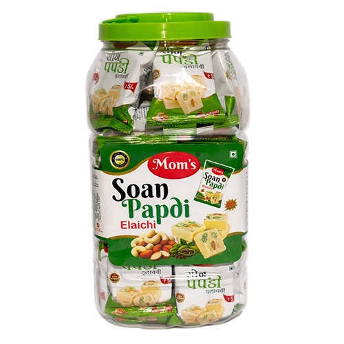 Moms Soan Papdi Elaichi Jar