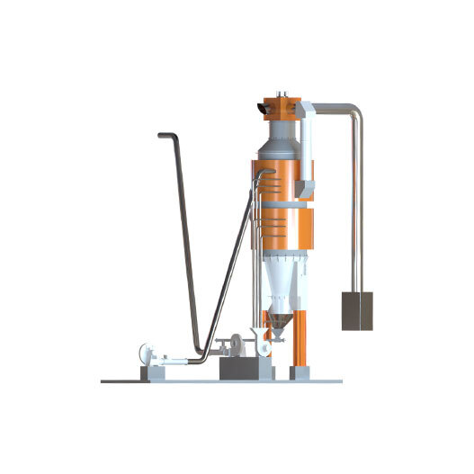 Raw Paddy Husk Fire Furnace