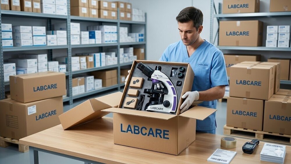 VXL TRINO Research Trinocular Microscope