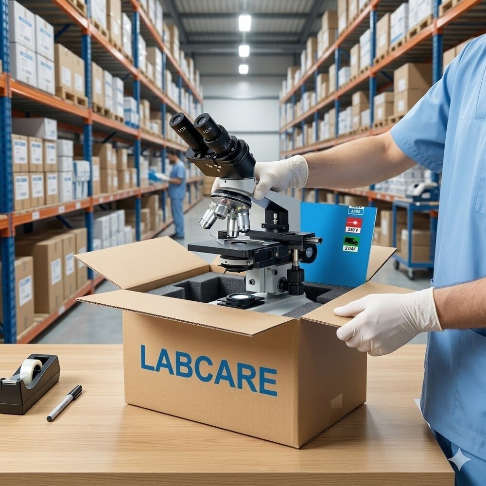 1000x BM-6bi Research Binocular Microscope