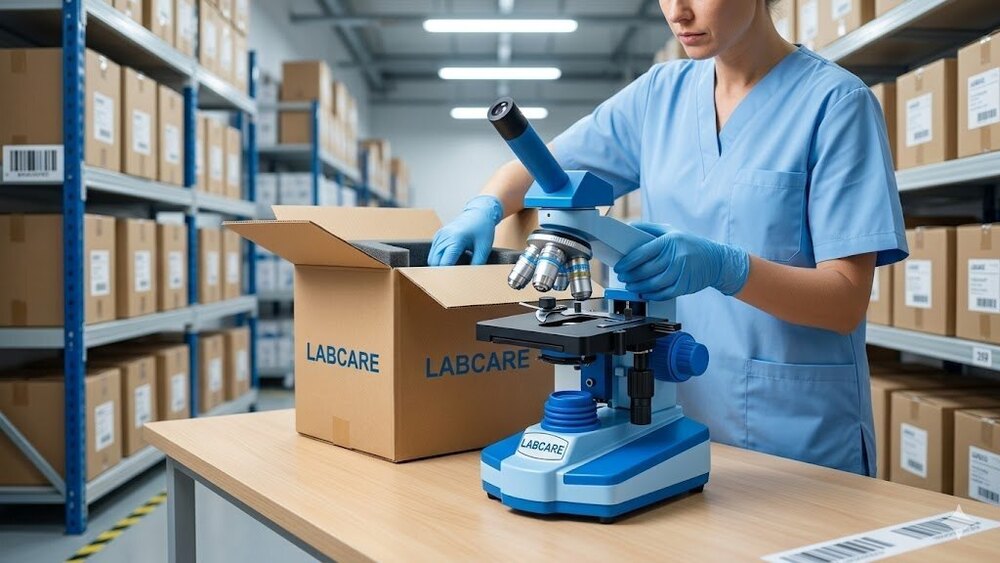 Research Binocular Microscope BM-8Mo Ultra, LED