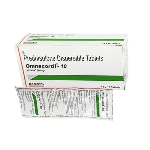 Omnacortil 10 , Prednisolone 10 Mg Tablet